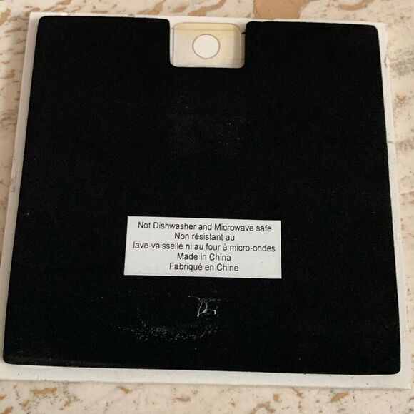 Lady Bug & Bubble bee trivet coaster by Ursala Dodge from Starbucks - Picture 6 of 8